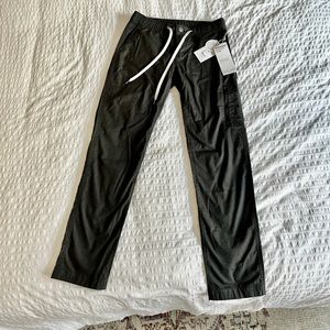 Vuori Womens Charcoal Ripstop Pants